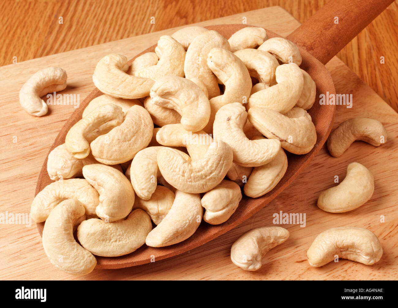 CASHEW NUTS Stock Photo
