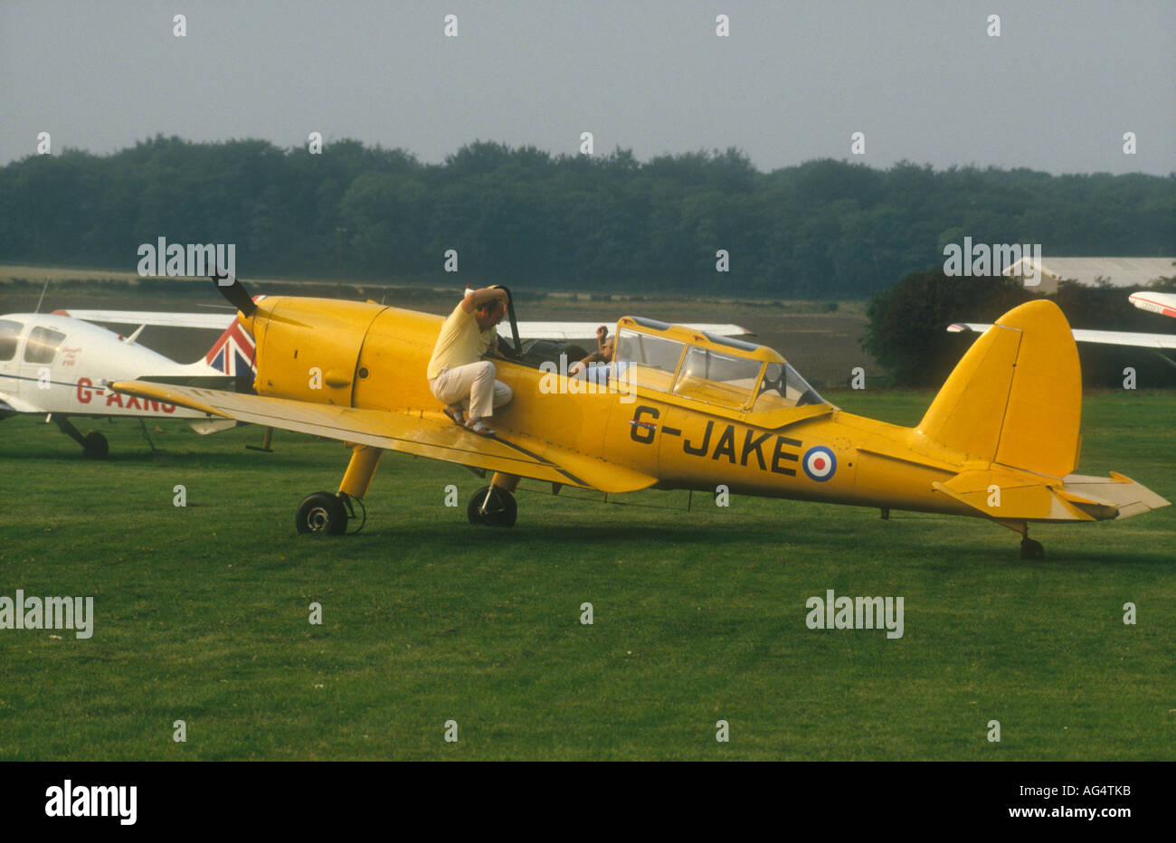 De Havilland (Canada) DHC-1 Chipmunk 22 G-JAKE two seat traing Stock