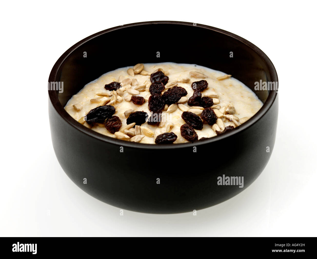 Porridge with Sunflower Seeds Stock Photo Alamy