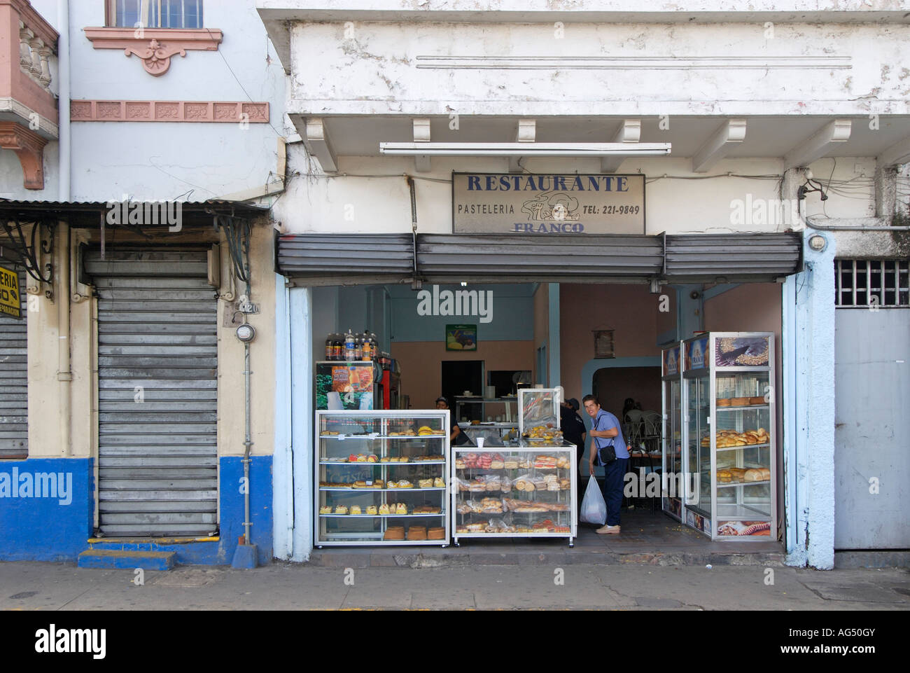 Bakery in San Jose Costa Rica Stock Photo Alamy