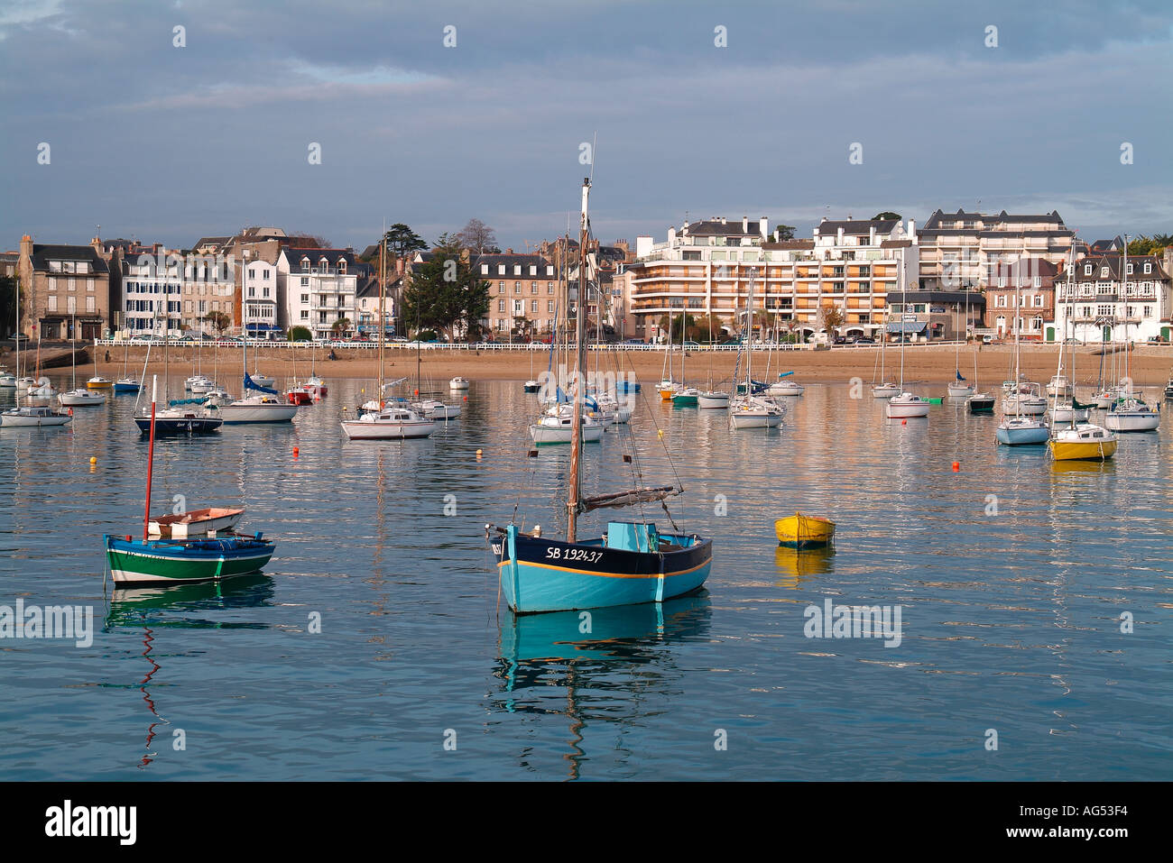 st quay portrieux, brittany, france Stock Photo - Alamy
