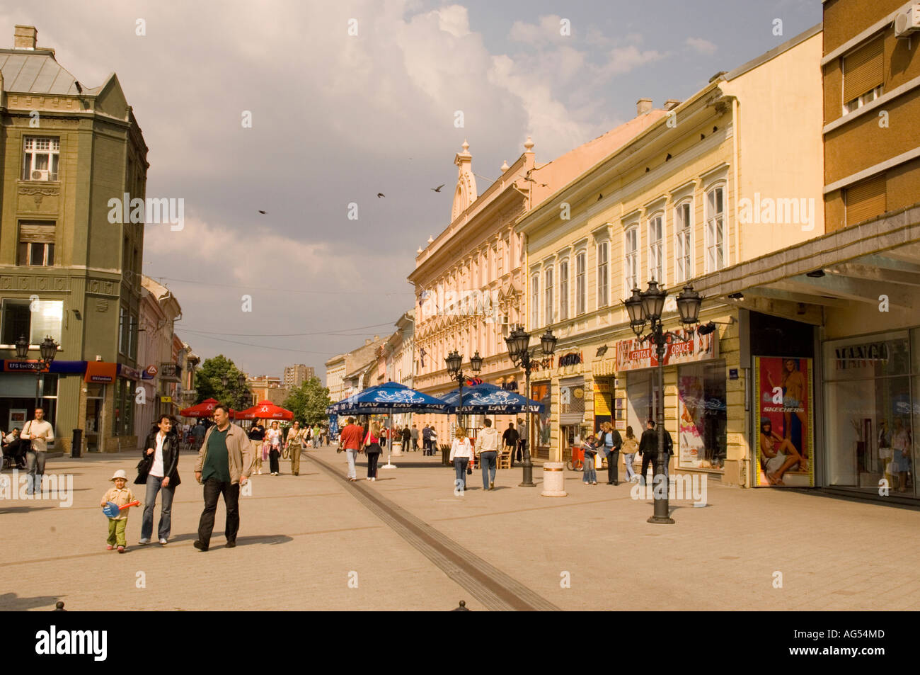 streets-of-novi-sad-serbia-stock-photo-alamy