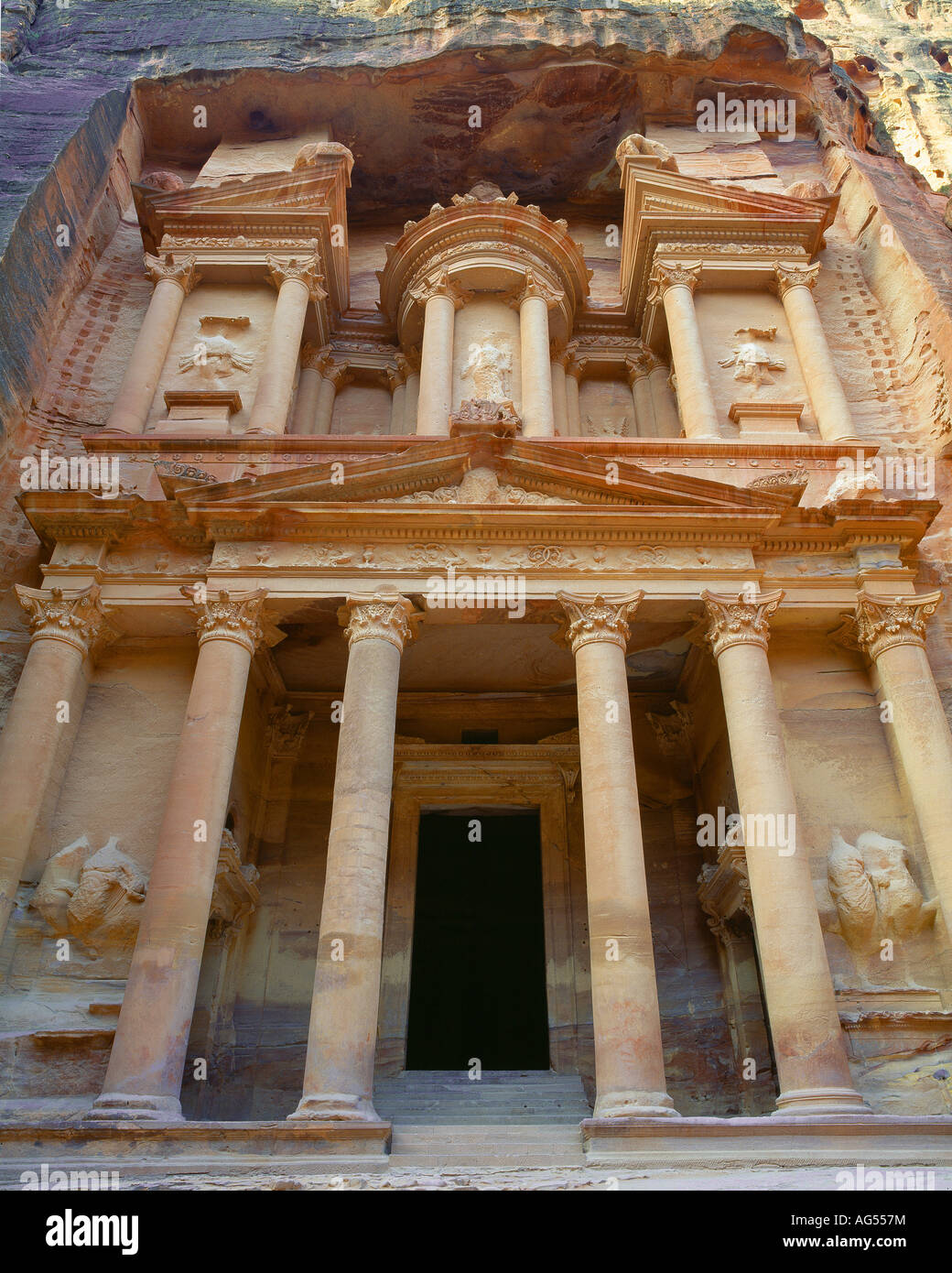 The 'Treasury', Petra, Jordan Stock Photo