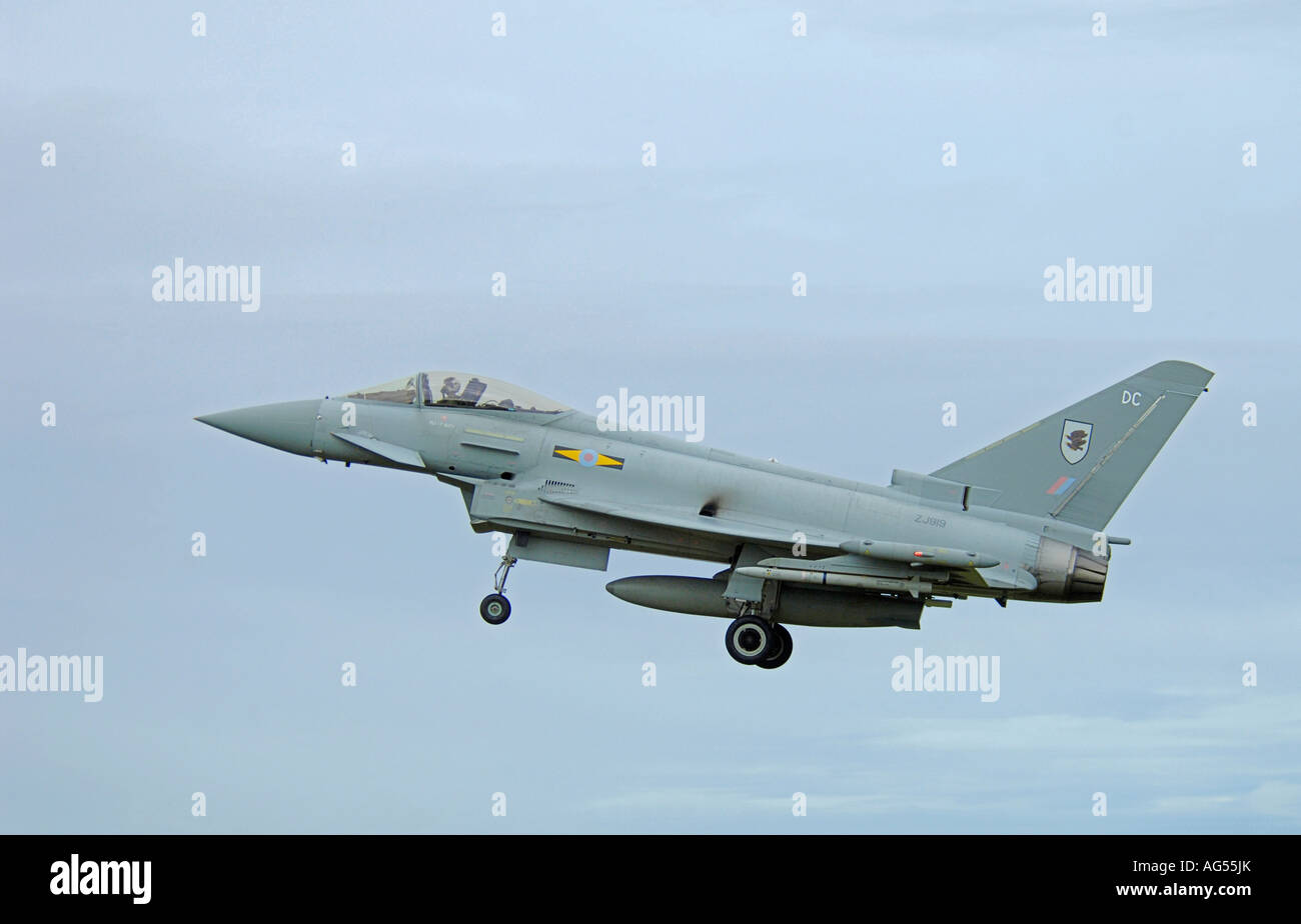 Eurofighter Typhoon F2 Multi-Role Combat Fighter, Europe Stock Photo