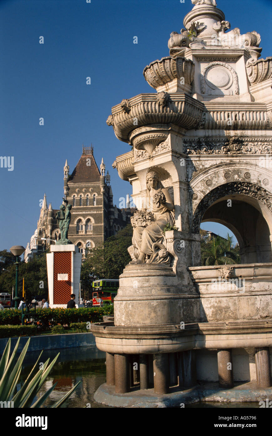 Flora fountain bombay india hi-res stock photography and images - Alamy