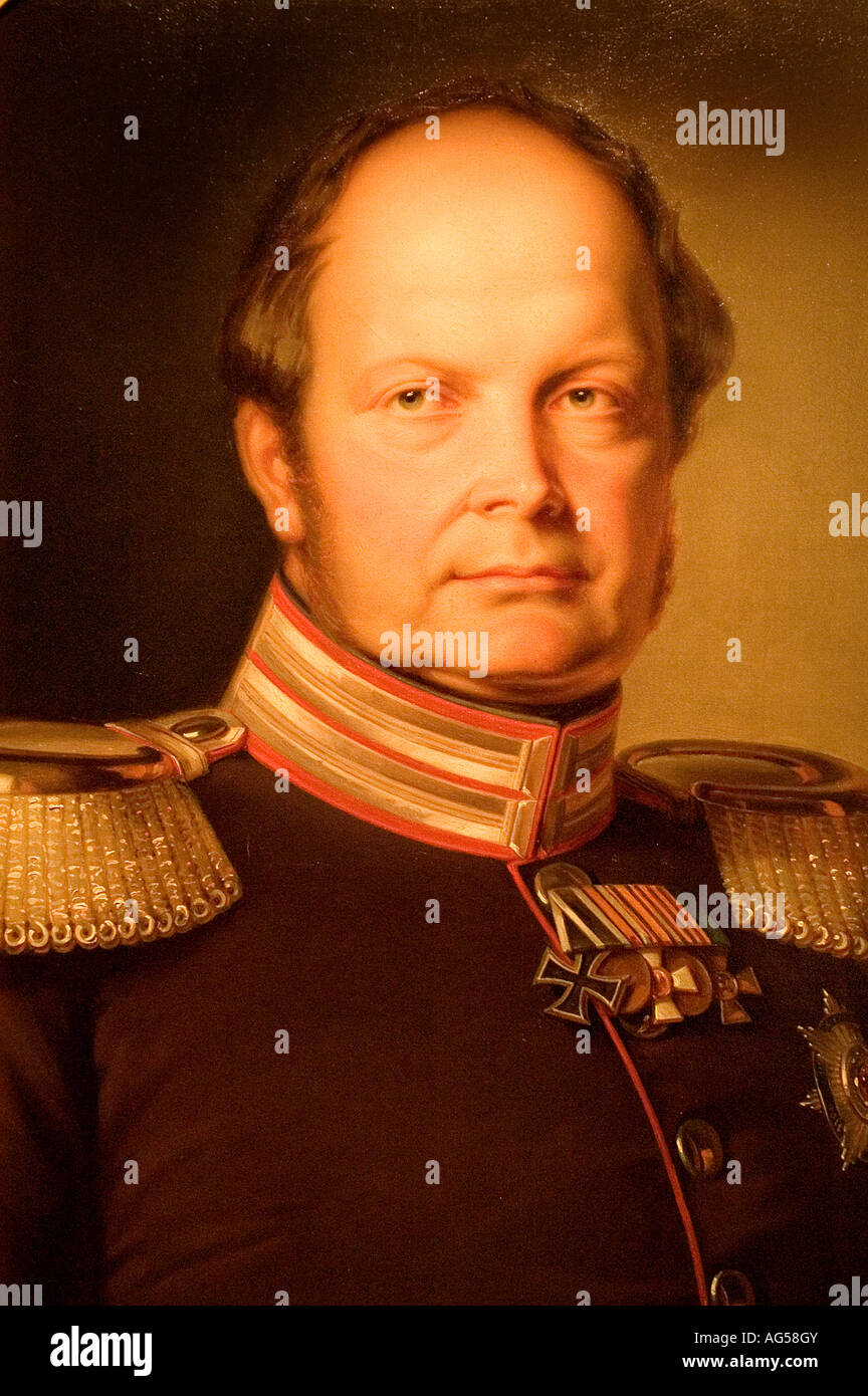 King Friedrich Wilhelm 4 VI of Prussia 1795 1861 Stock Photo