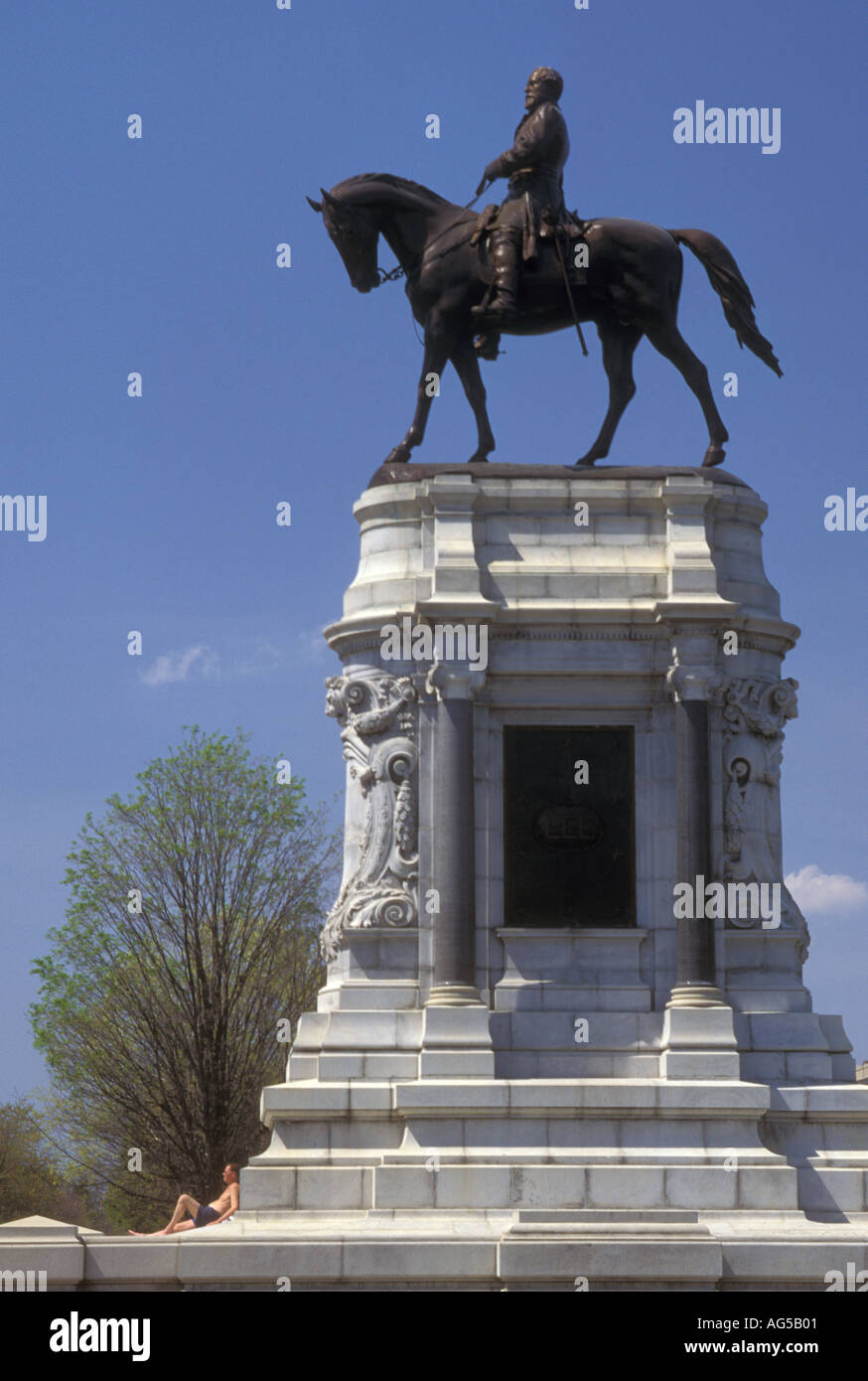 Robert e lee statue richmond hires stock photography and images Alamy
