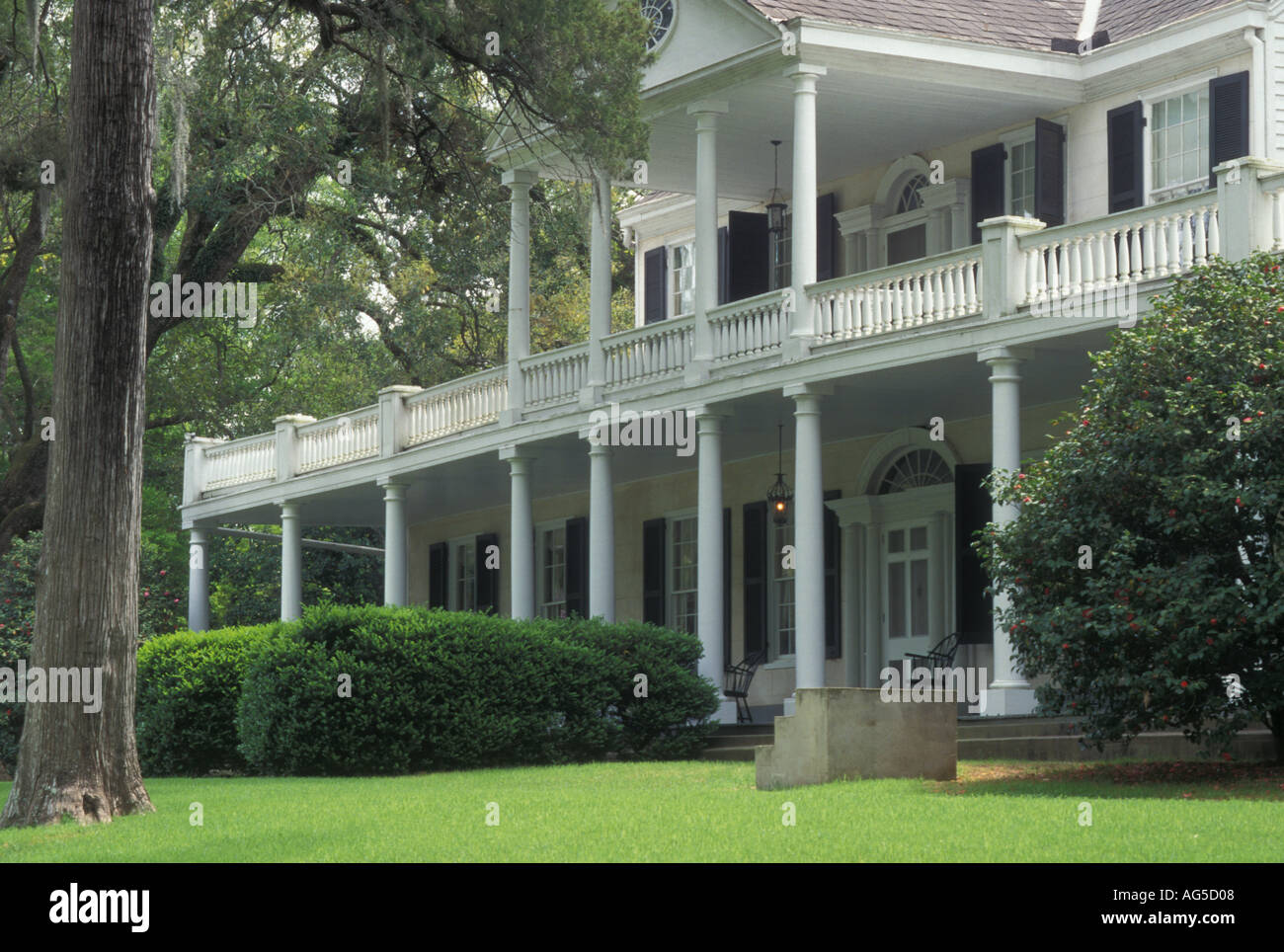 Mississippi Natchez Spring Pilgrimage Historic High Resolution Stock