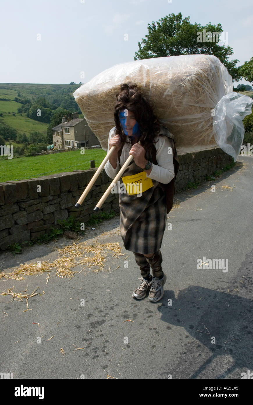 Oxenhope straw race hires stock photography and images Alamy