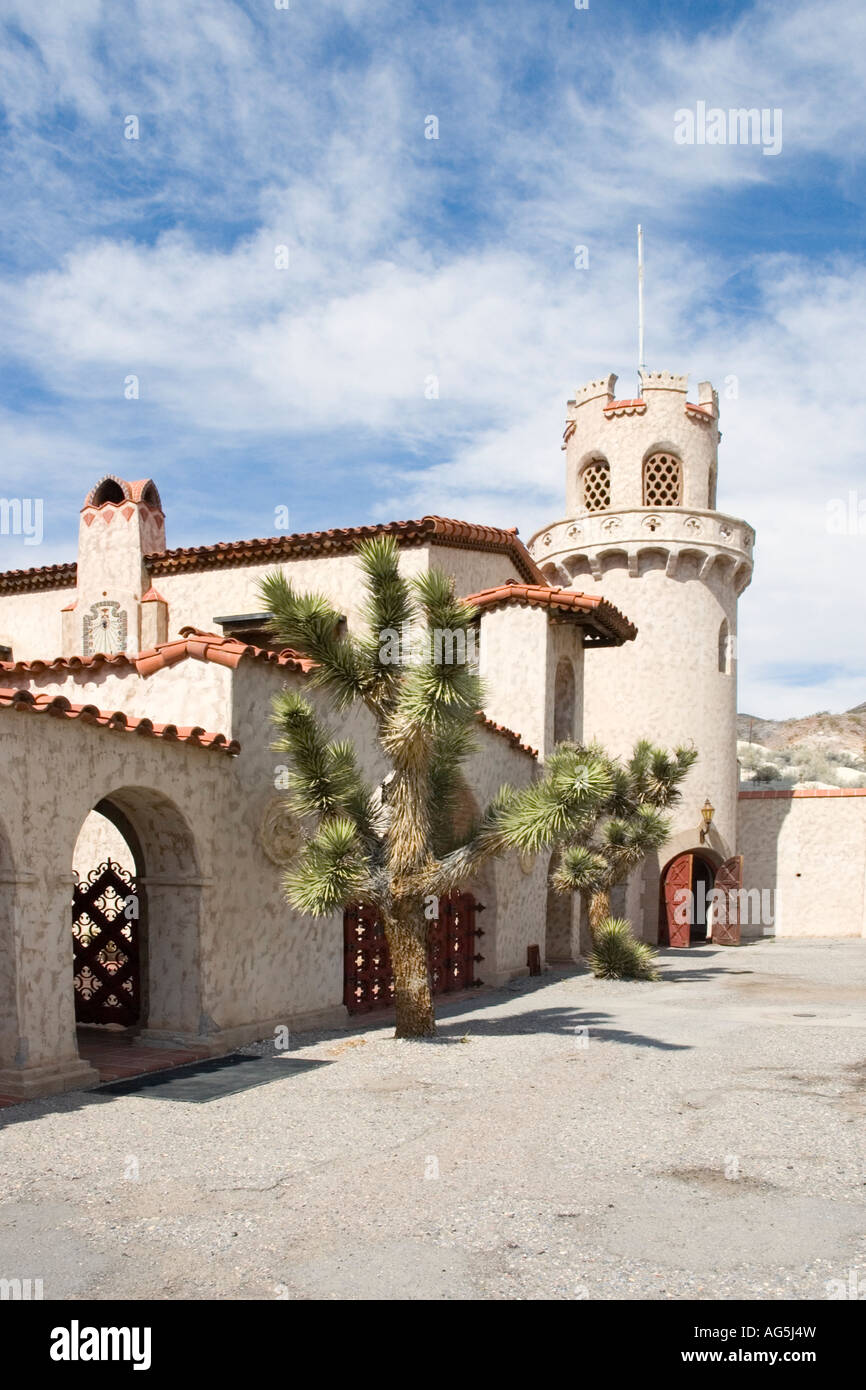 Scottys castle death valley california stock photo alamy
