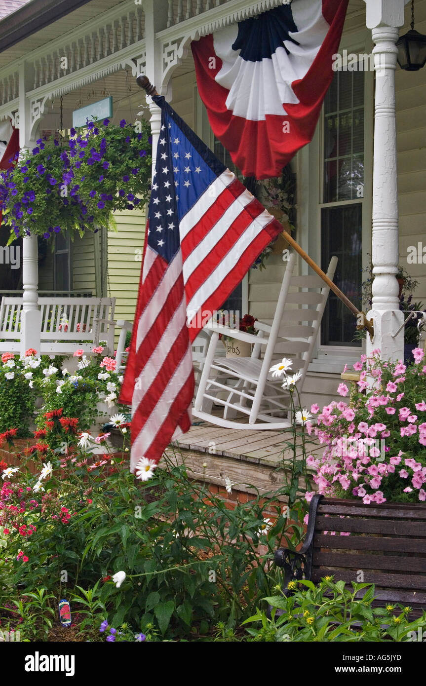 American flag porch swing online