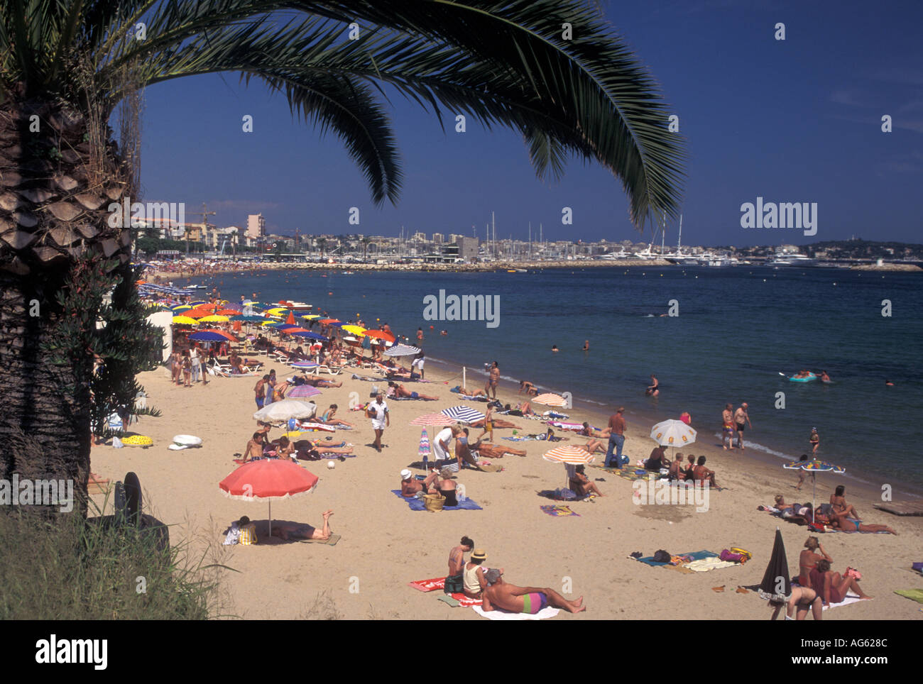 AJ15677, France, Golfe-Juan, Cote d' Azur, Provence, Alpes-Maritimes, Europe Stock Photo