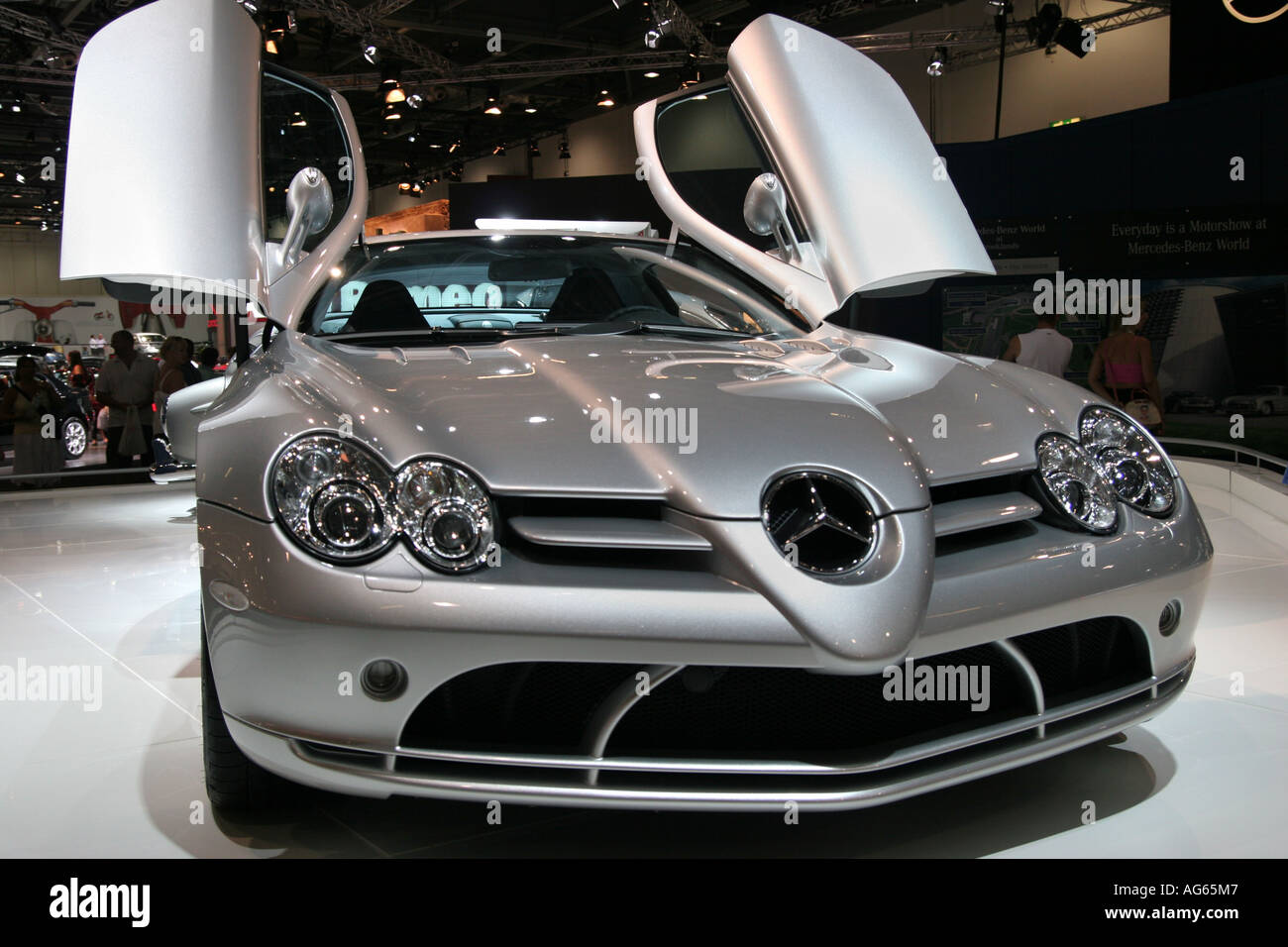 McLaren Mercedes SLR at the 2006 British International Motor Show at London Docklands Excel UK Stock Photo