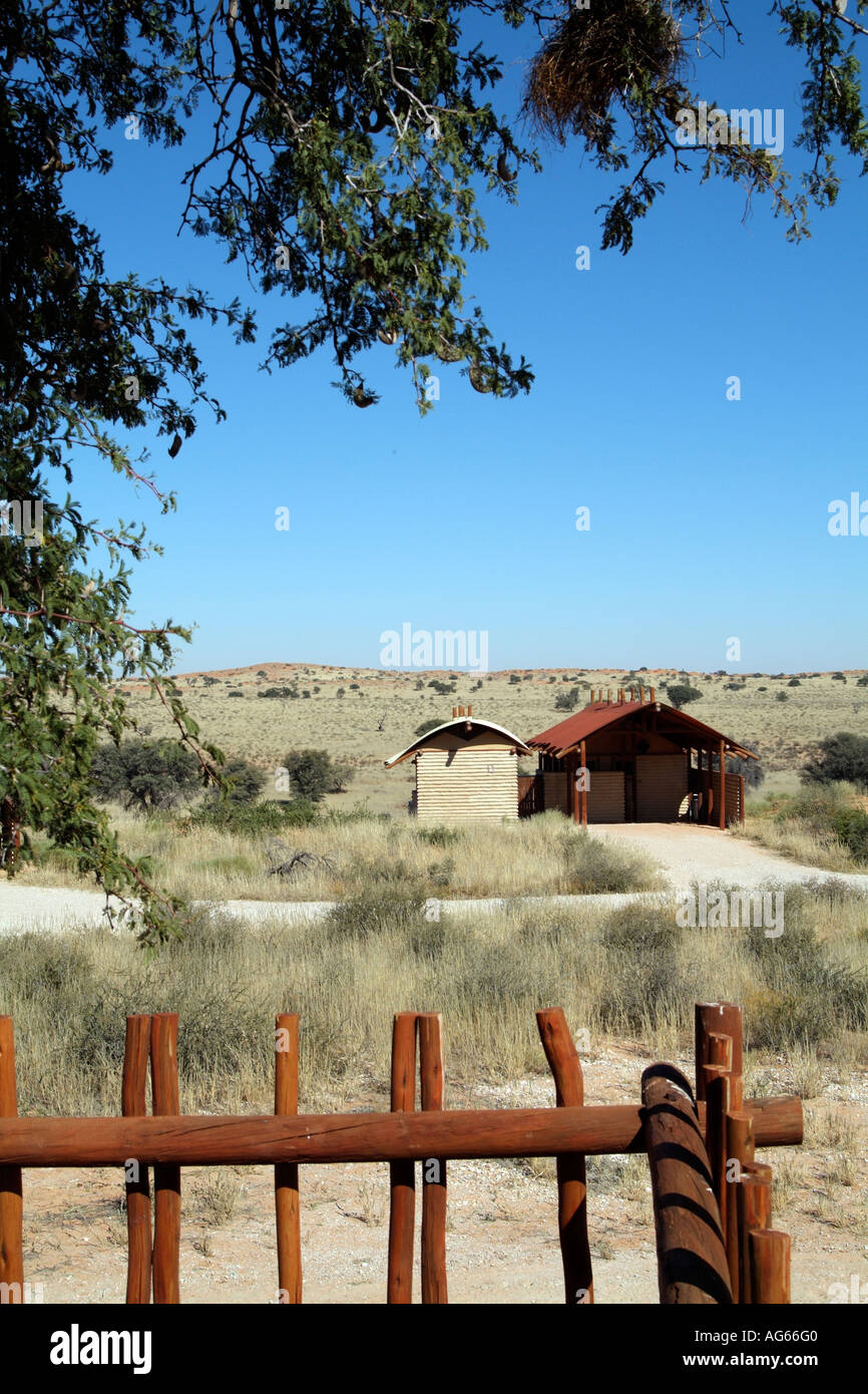 Kalahari tented camp in the Kgalagadi Transfrontier National Park South