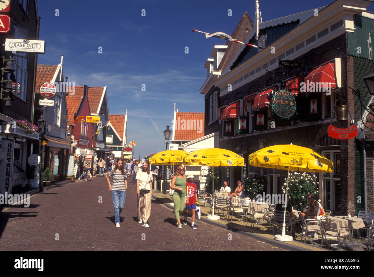AJ17459, Volendam, Netherlands, Holland, Noord-Holland, Europe Stock Photo