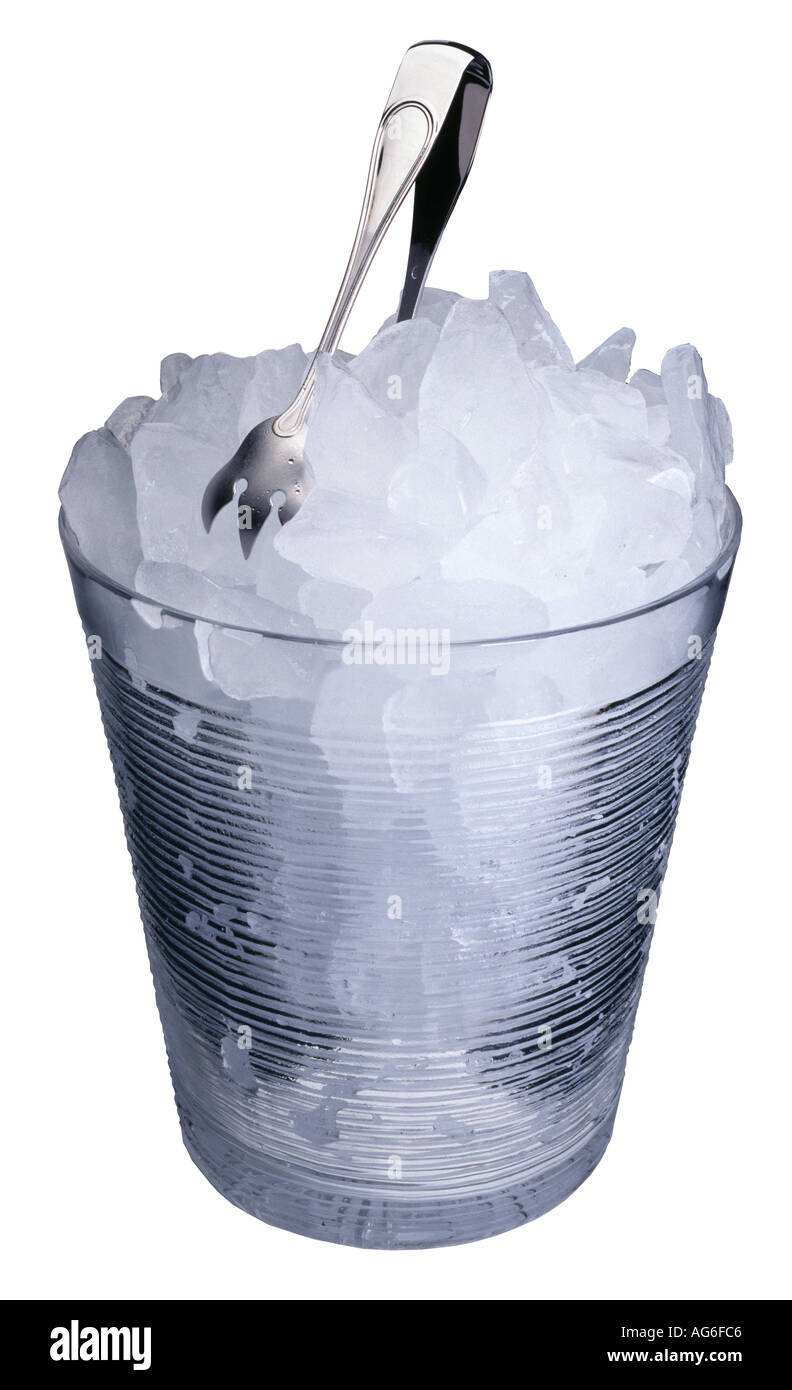 Ice cube bucket with tongs 2025