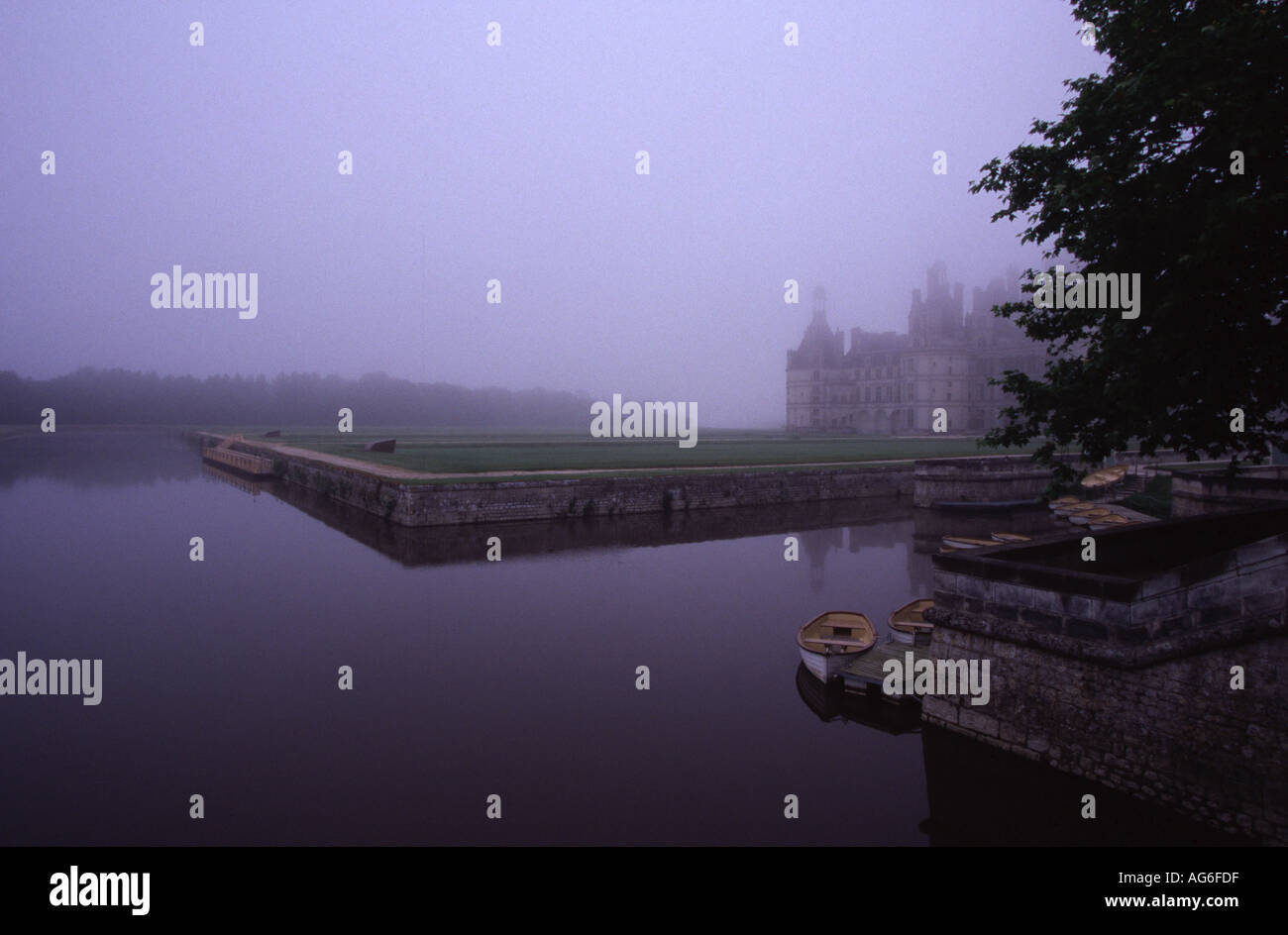 Loire Valley France Chateau de Chambord Stock Photo - Alamy