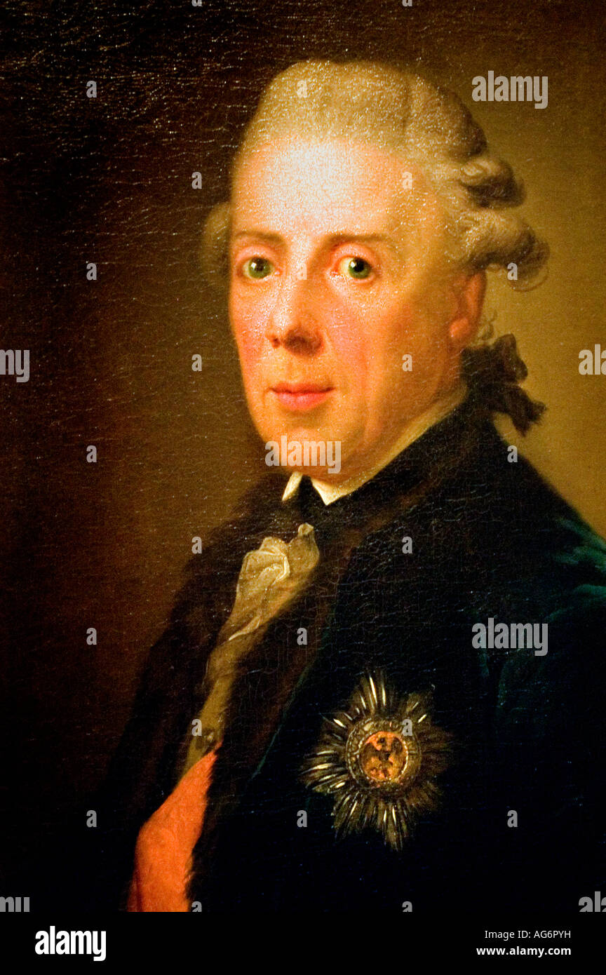 Prince Heinrich von Preussen 1762 1802 by Anton Graff Stock Photo