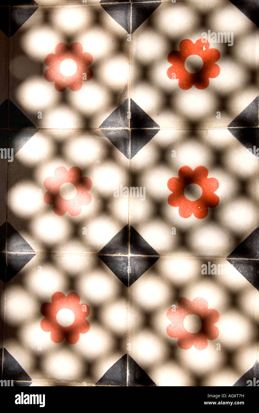 Moroccan tiling Stock Photo