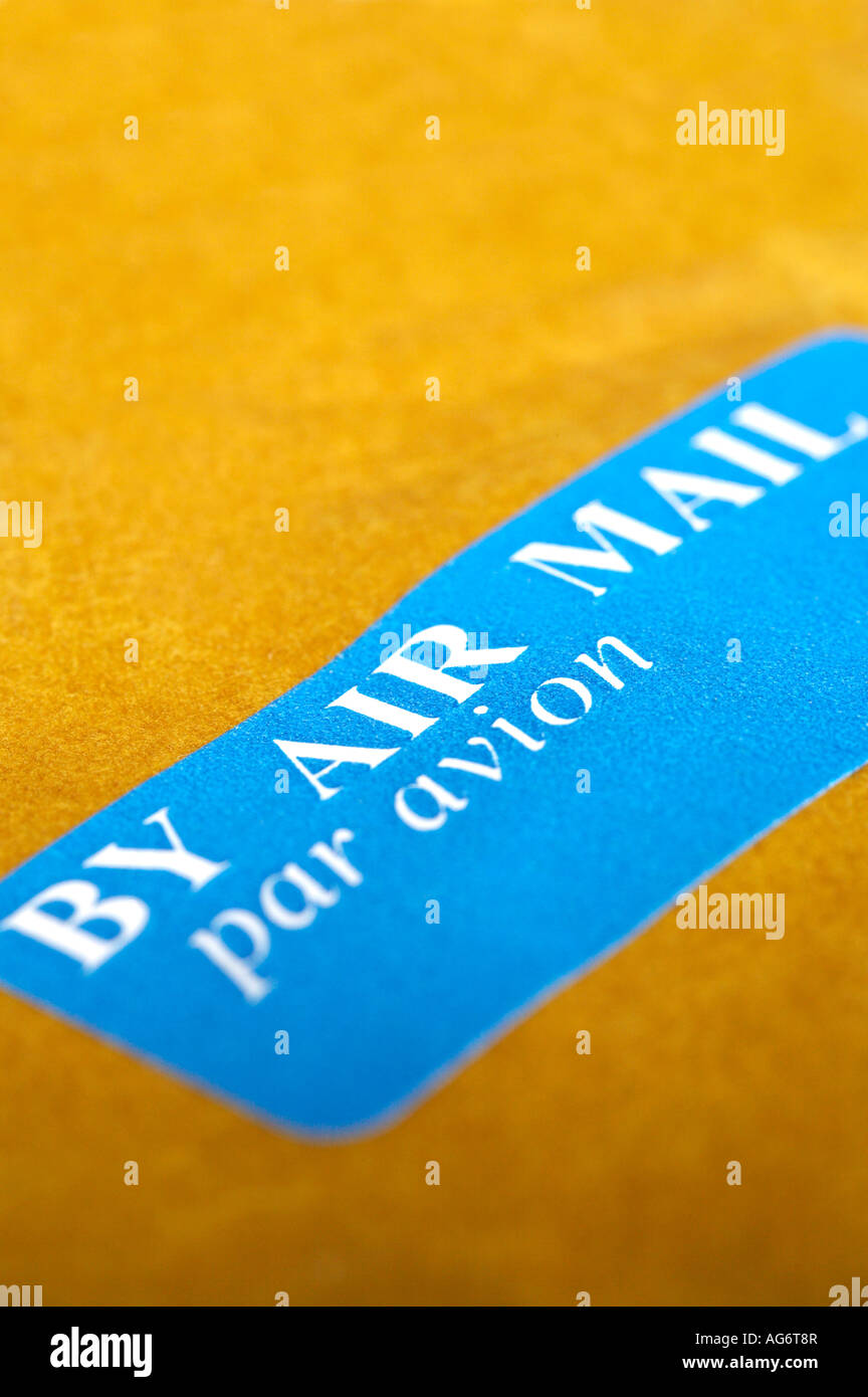 Air mail stickers hires stock photography and images Alamy