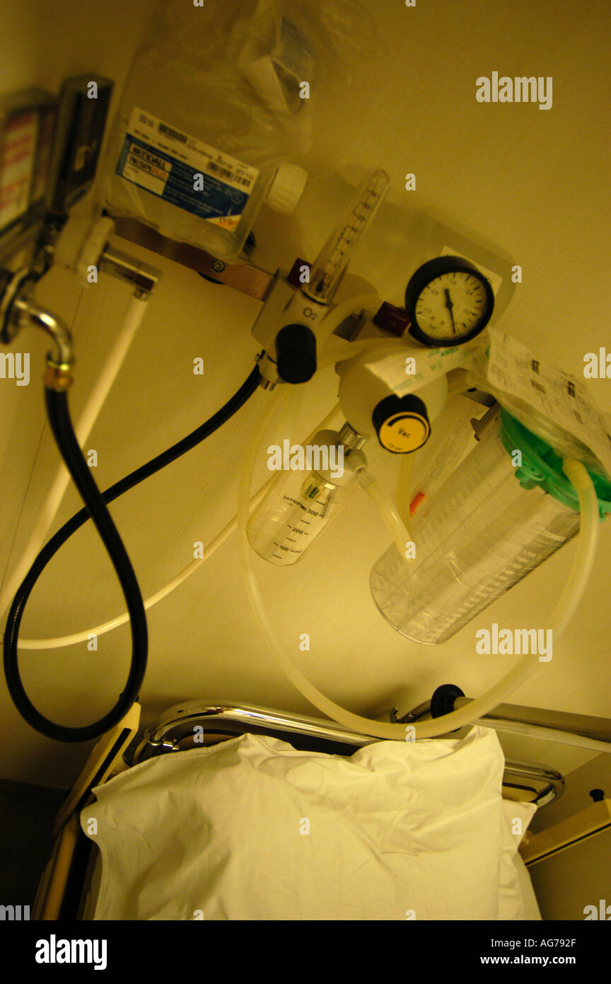 hospital room, hospital bed Stock Photo Alamy
