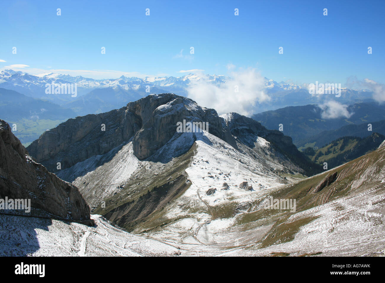 The Swiss Alps Stock Photo - Alamy