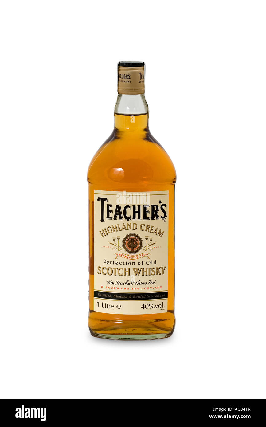 Teacher s scotch whisky Stock Photo Alamy