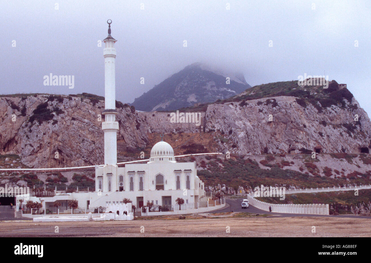 Ibrahim al Ibrahim Mosque Gibralter Stock Photo