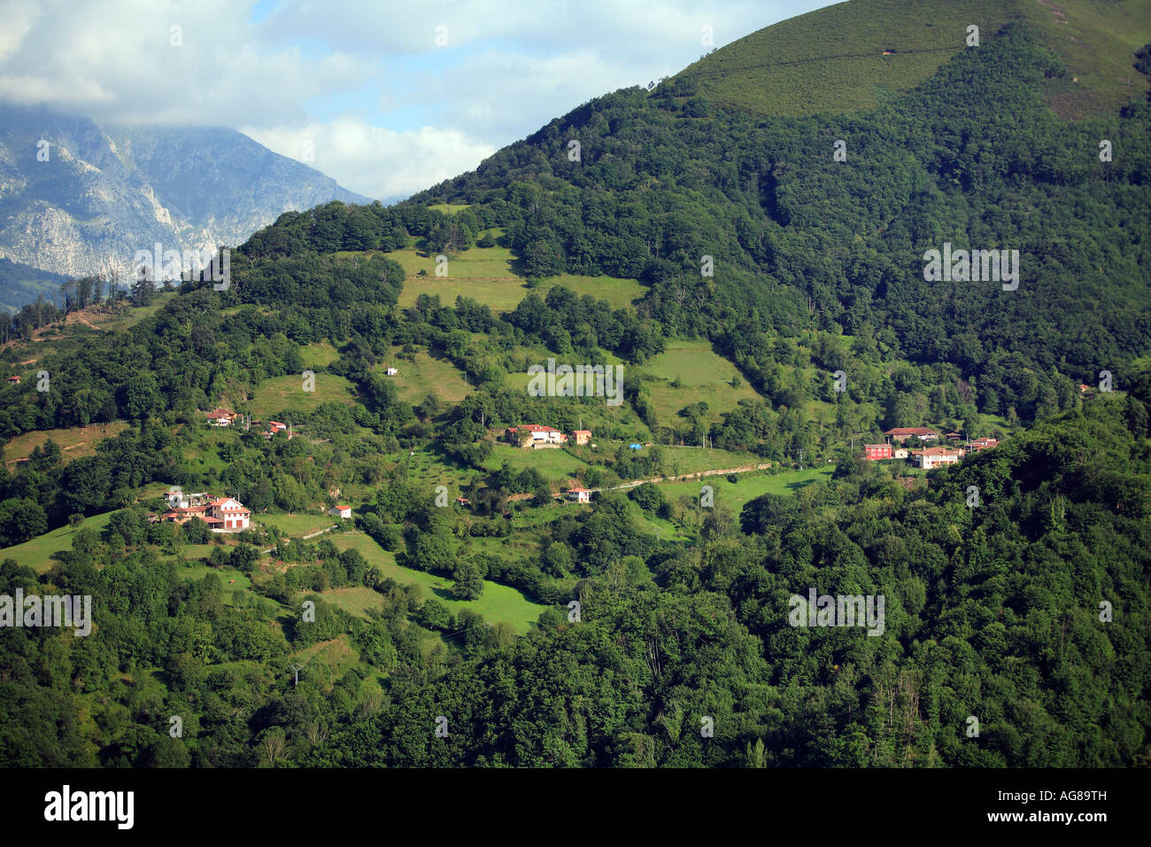 Sierra las Cruces San Martin de Teverga Asturias Spain Stock Photo - Alamy