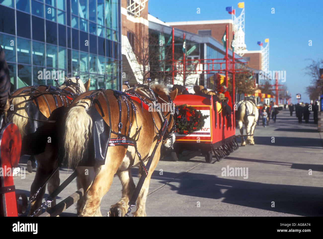 Christmas at Navy Pier, Chicago Stock Photo Alamy