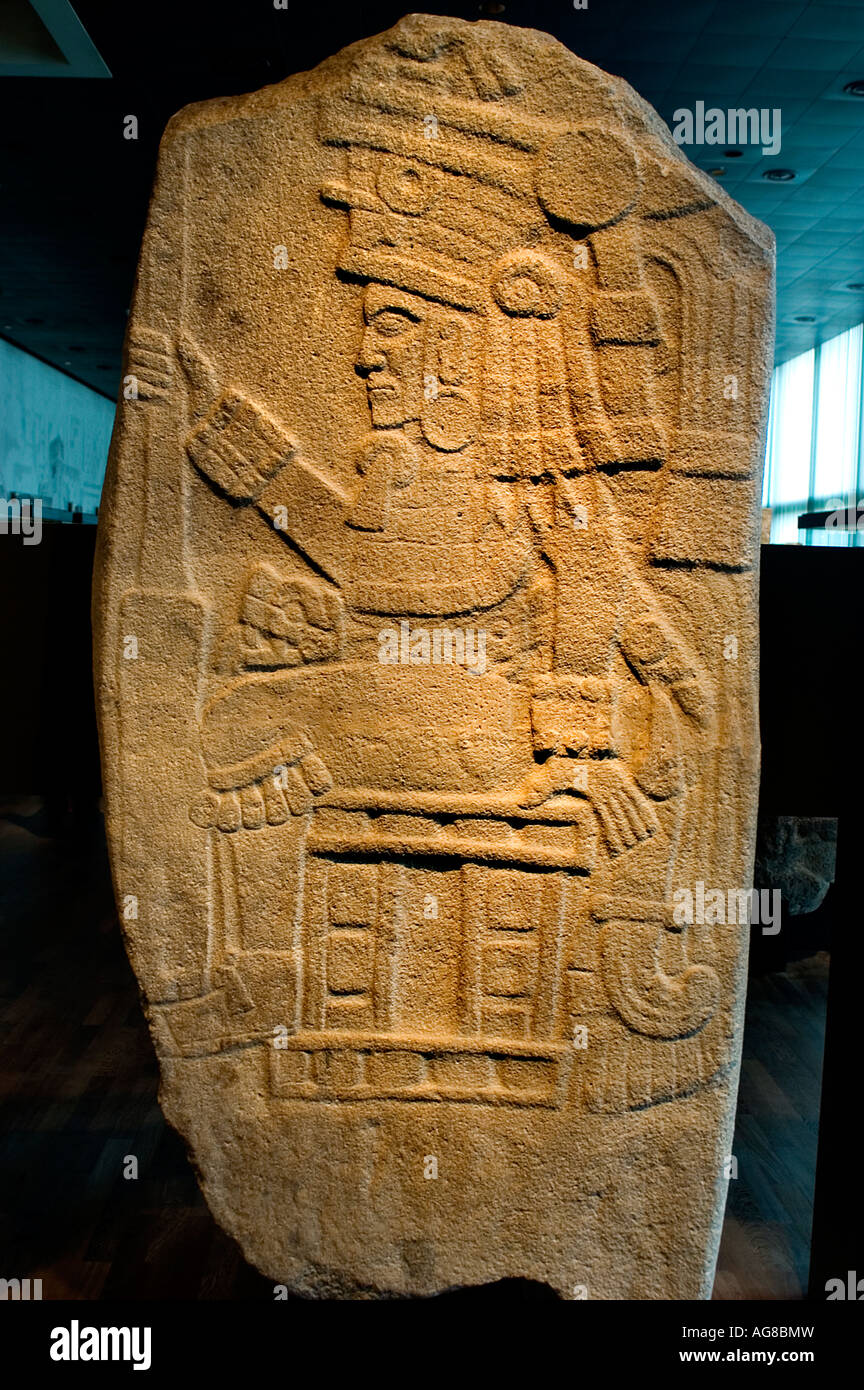 Museum Central America Guatemala art Queen Santo Stock Photo