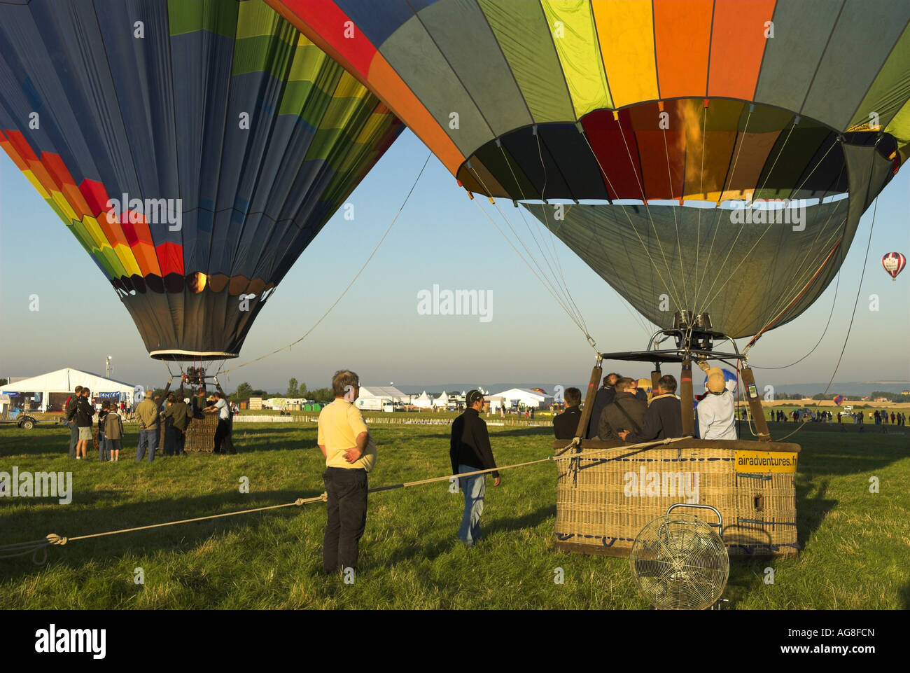 Biggest bolloon festival in the world hires stock photography and