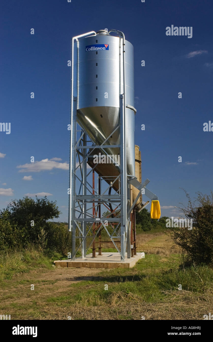 agricultural storage silo Stock Photo