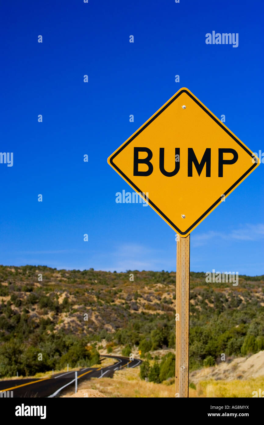 Bump Ahead Road Sign High Resolution Stock Photography And Images Alamy