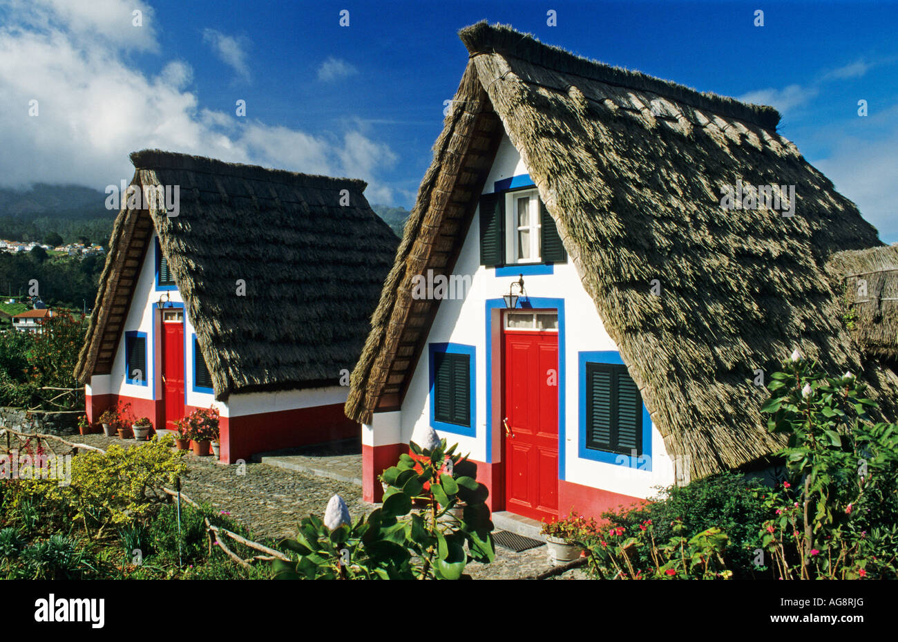 Casa de Santana', a traditional type of house in Madeira Islands