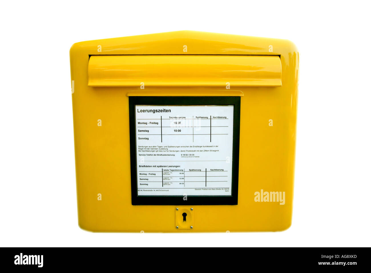 Deutsche Post Cut Out Stock Images & Pictures - Alamy