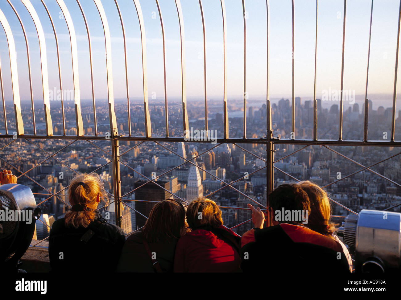 view from the top of the empire state building