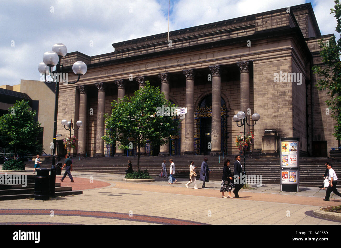 City Hall Sheffield England Stock Photo - Alamy