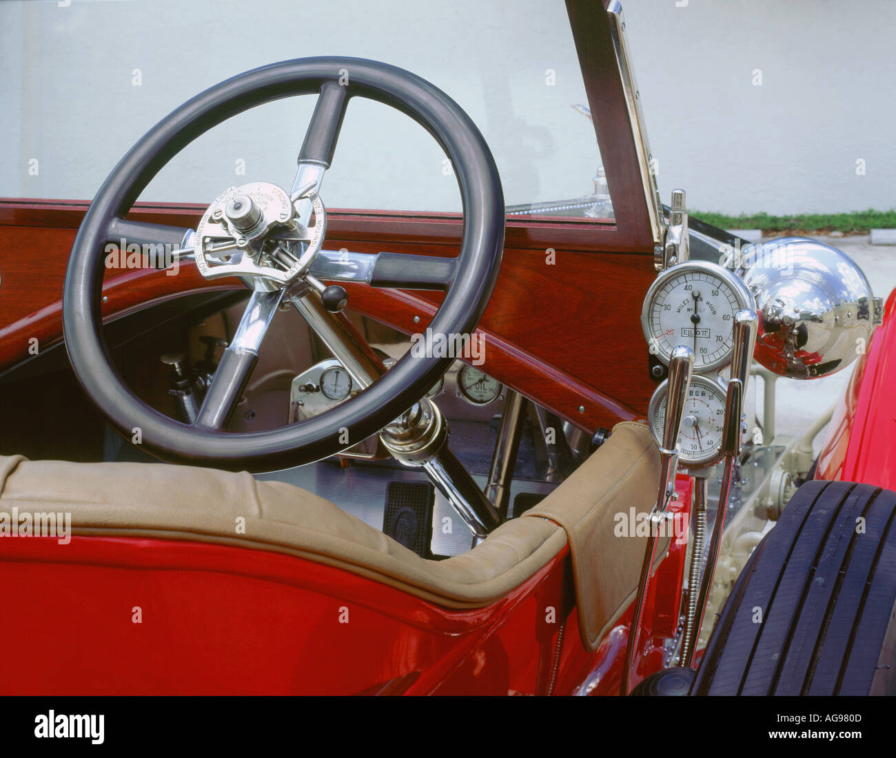 1912 Rolls Royce Silver Ghost Stock Photo