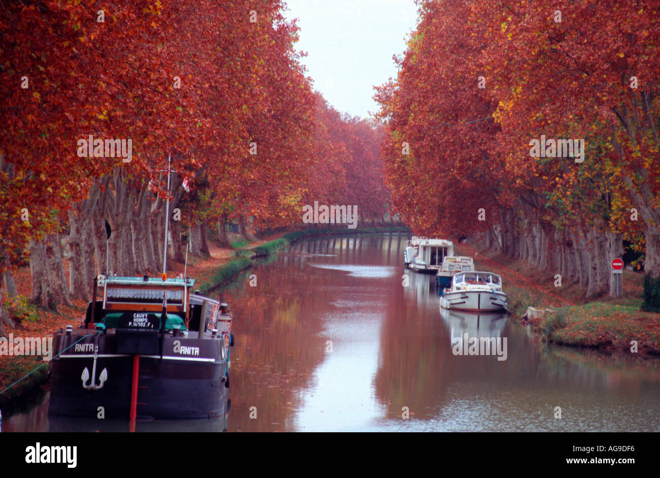 canal-du-midi-near-carcassonne-france-stock-photo-alamy