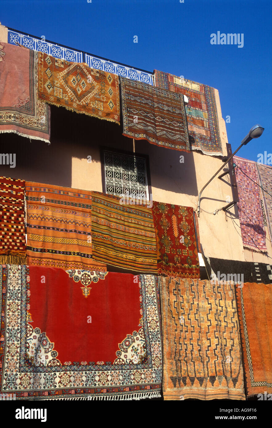 Marrakech rugs 2 Stock Photo Alamy