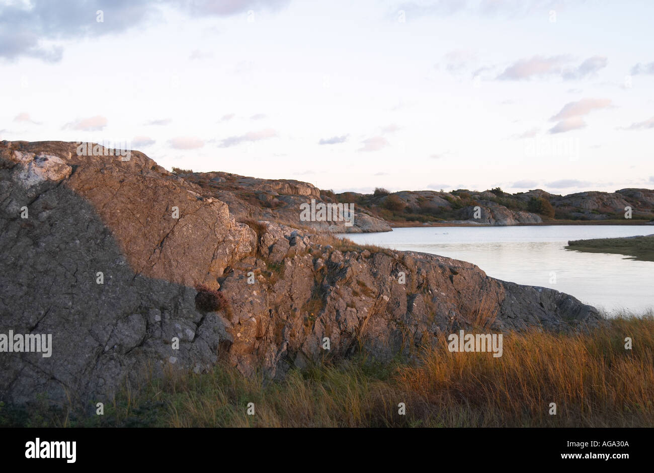 Sunset on Galterö Island southern archipelago Gothenburg Sweden Stock Photo  - Alamy