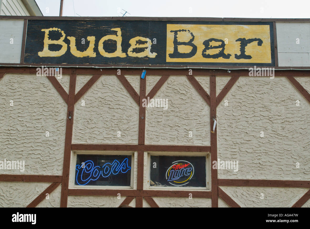 Buda Bar in the Hungarian neighborhood in New Brunswick New Jersey
