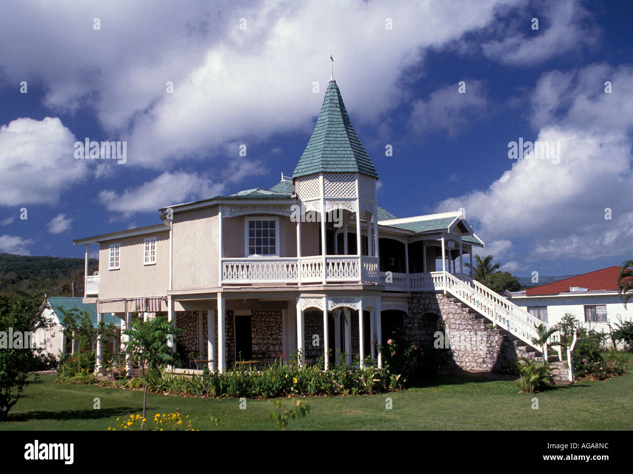 Jamaica Harmony Hall art craft gallery Ocho Rios Stock Photo Alamy