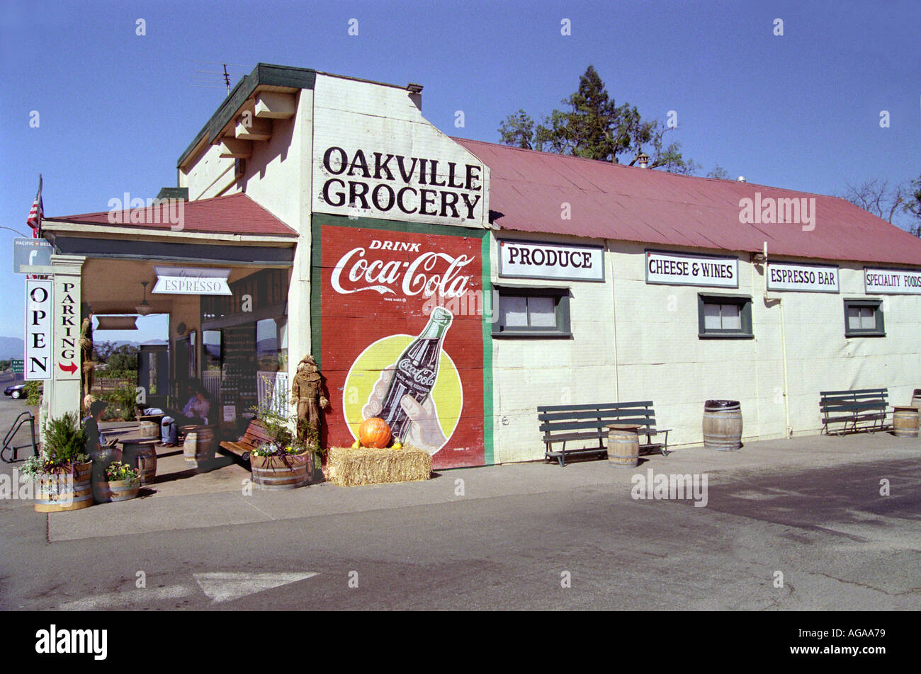 Oakville Grocery Store in Napa Valley California Stock Photo - Alamy