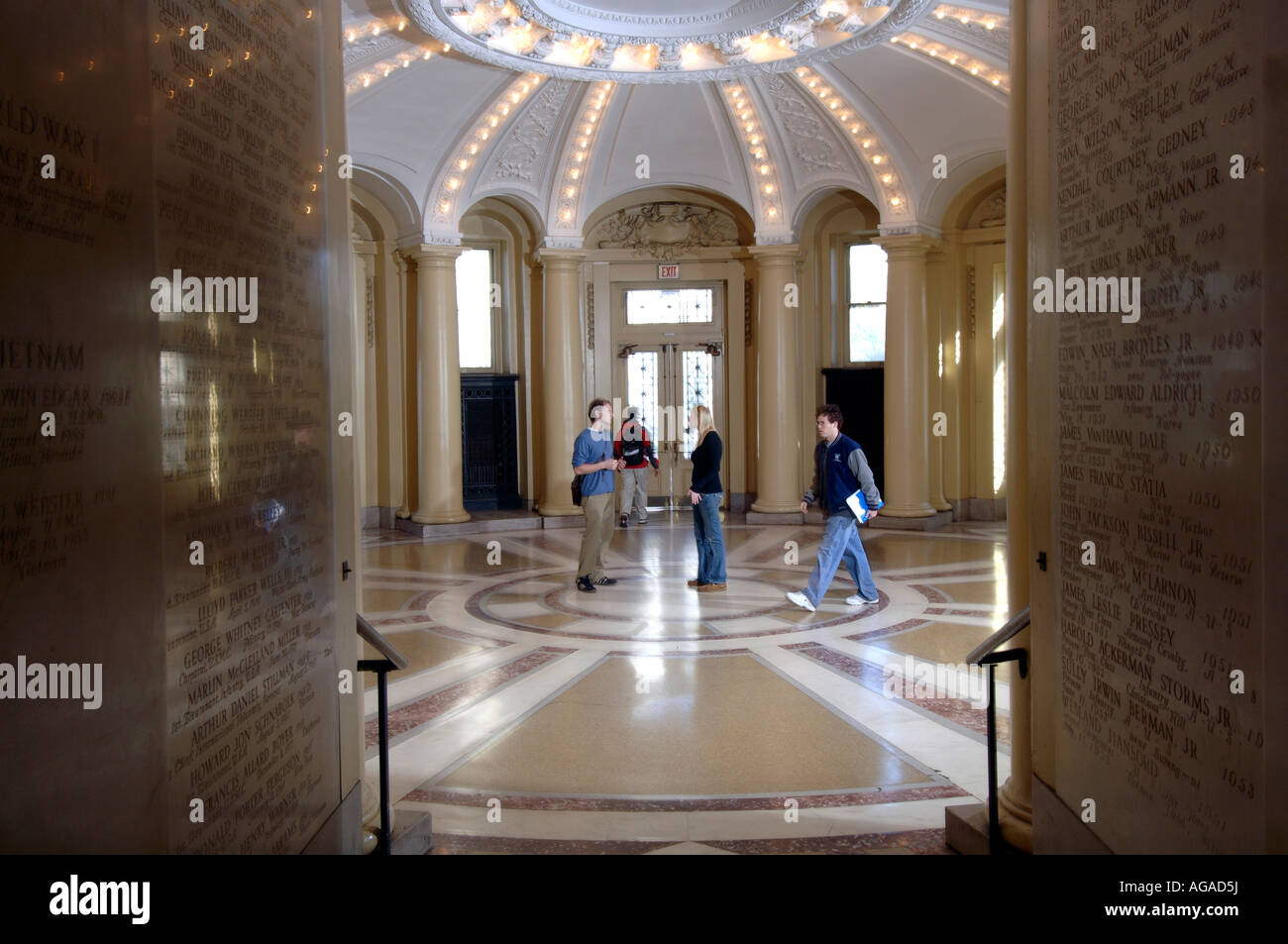 New Haven CT Yale University Woolsey Hall named after Theodore Dwight