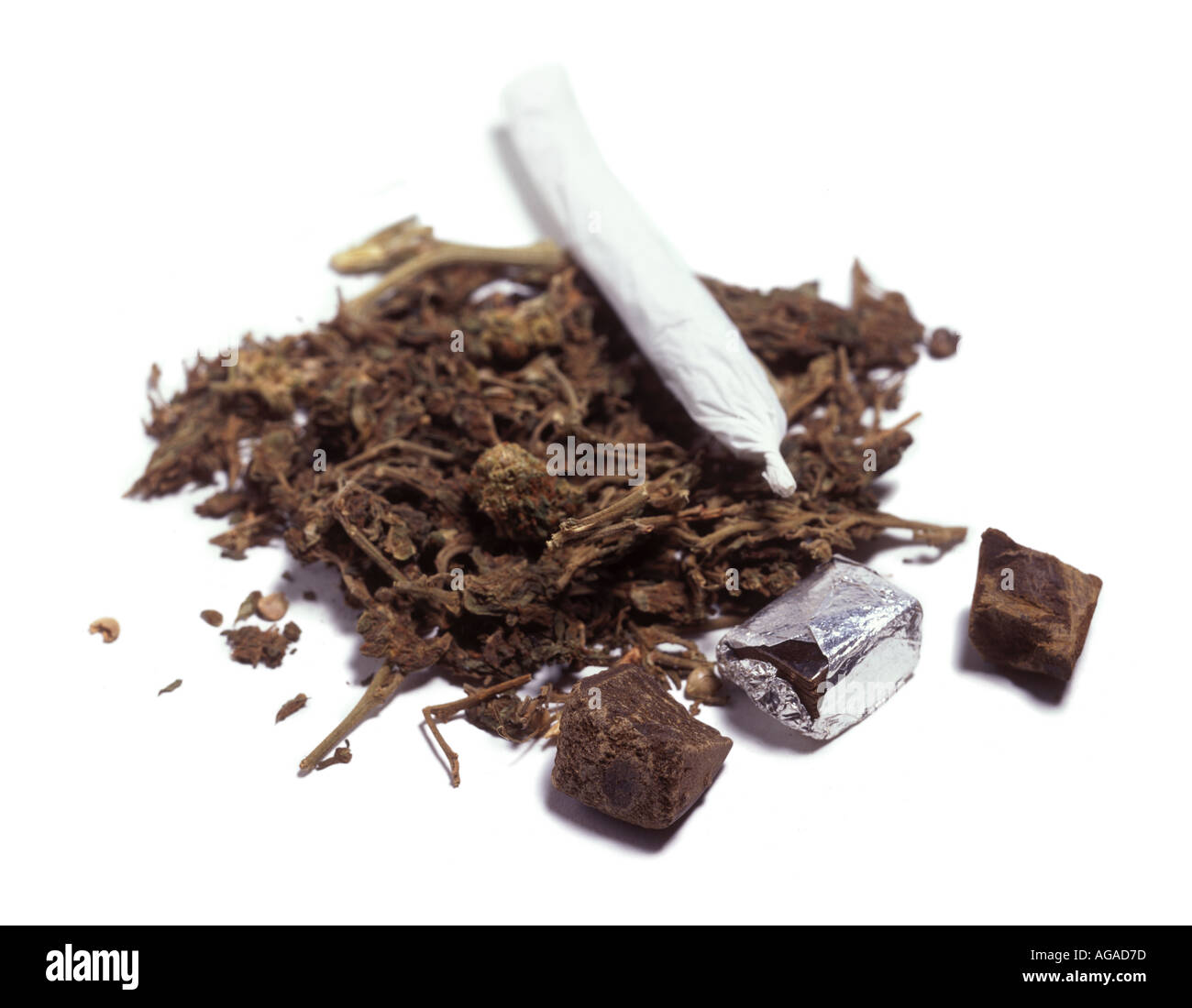marijuana drug Stock Photo