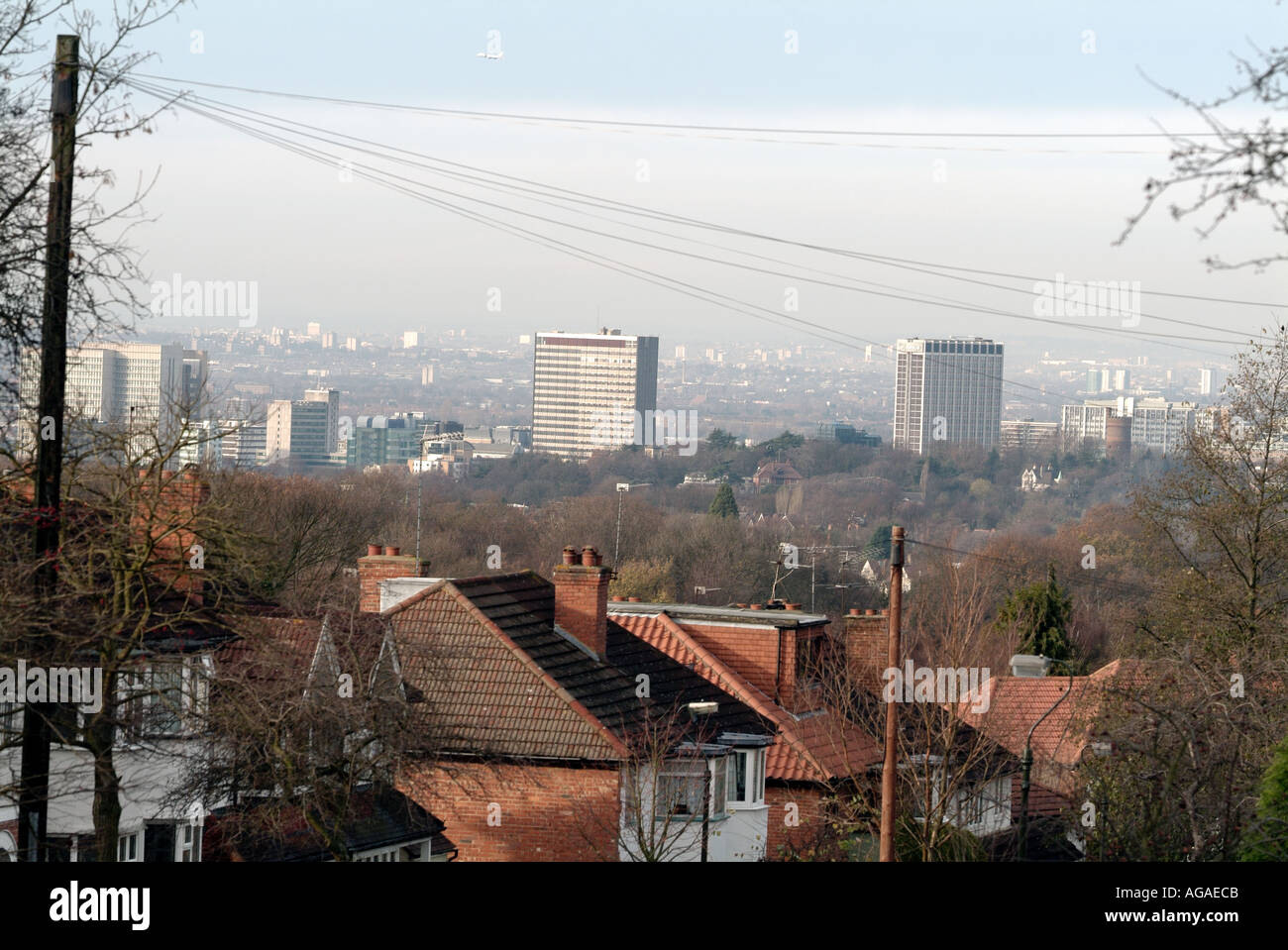 view over Croydon in south east england surrey house price estate agent