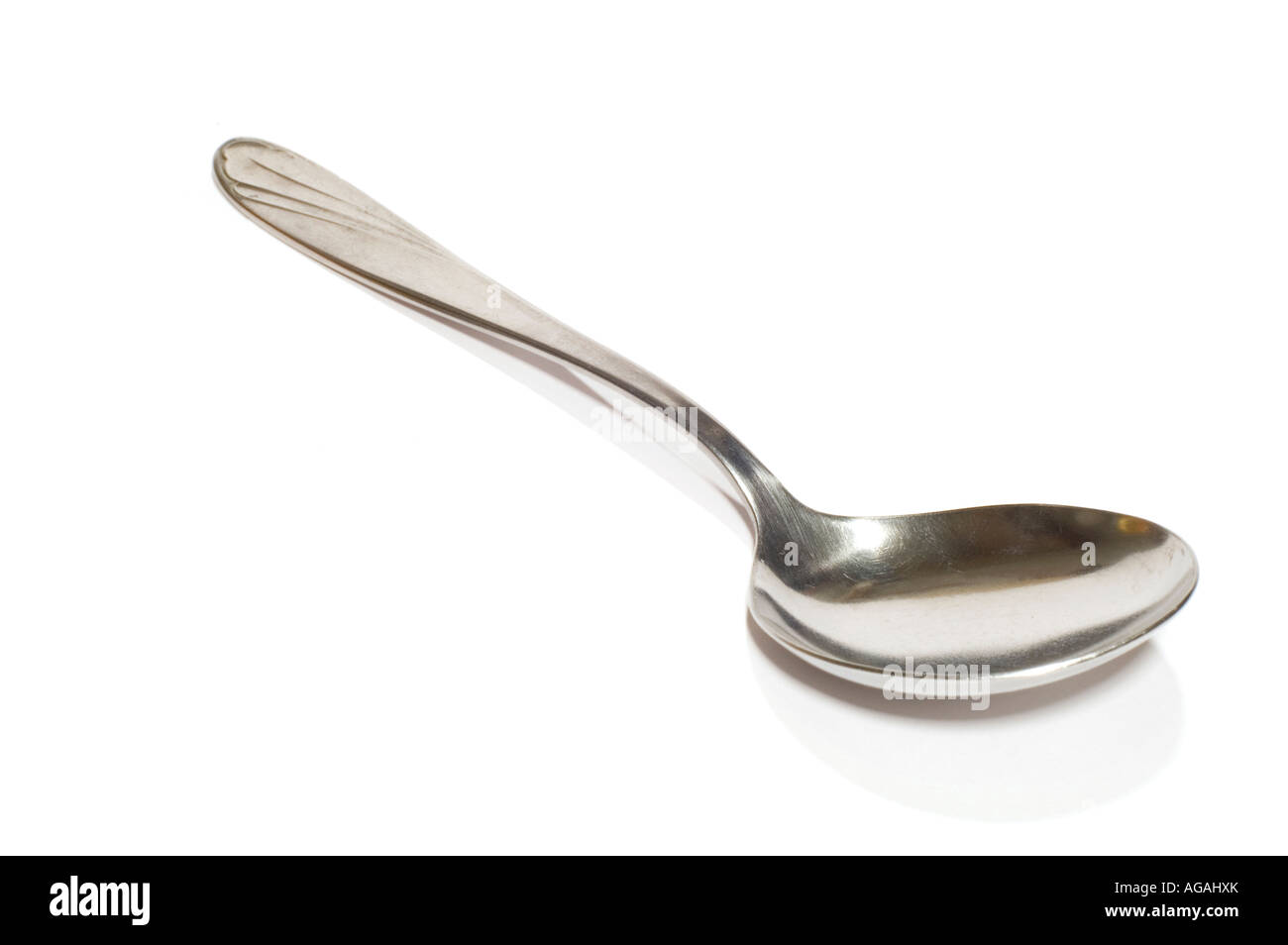 object on white kitchen utensil tablespoon Stock Photo