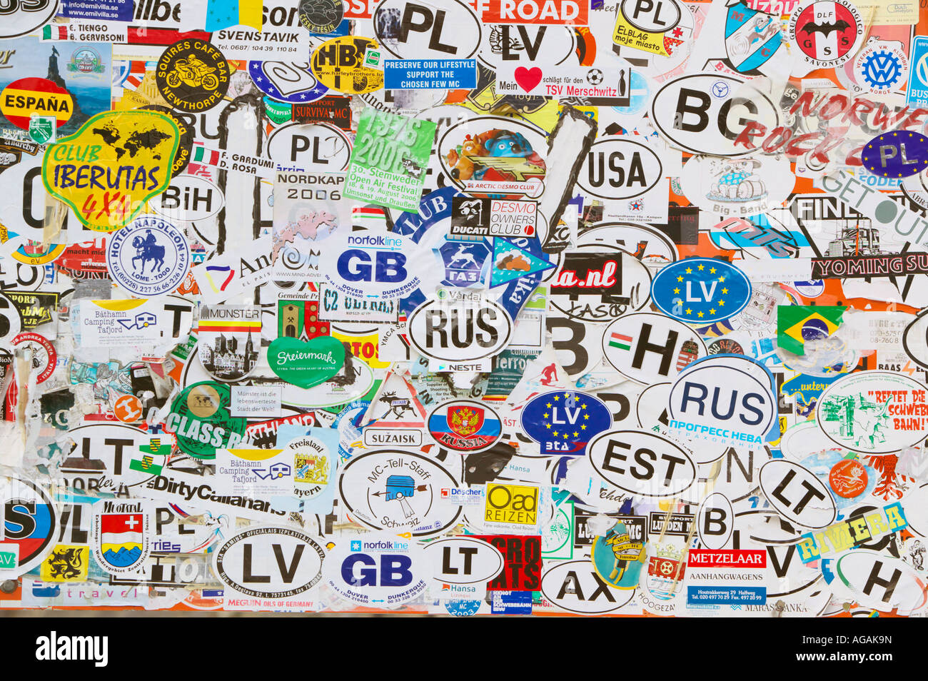 Travel sticker hi-res stock photography and images - Alamy